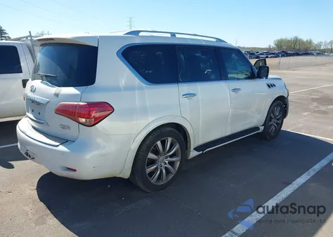 2012 Infiniti Qx56 from USA, damaged, VIN JN8AZ2NF1C9515192